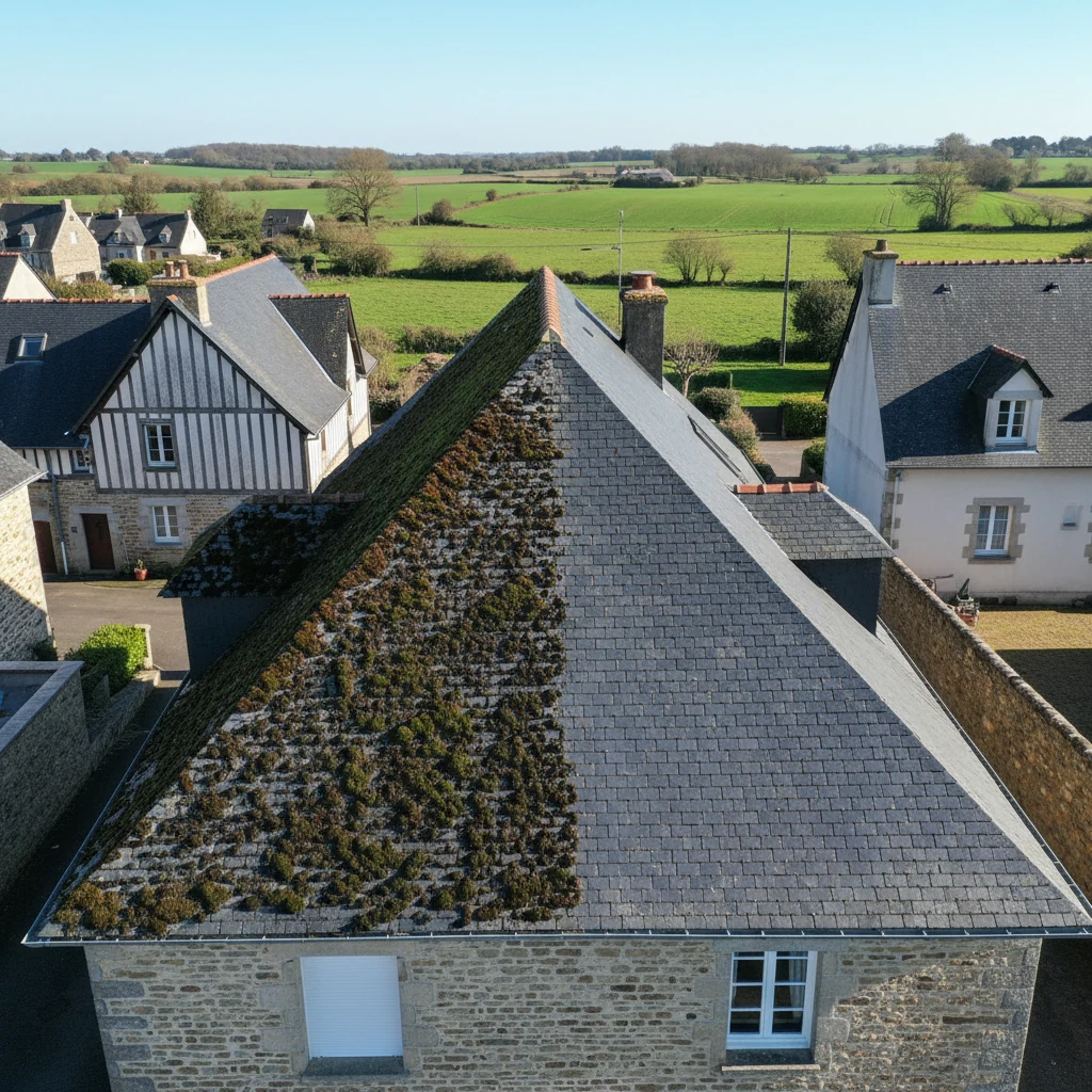 Nettoyage Toiture Rennes — résultat professionnel