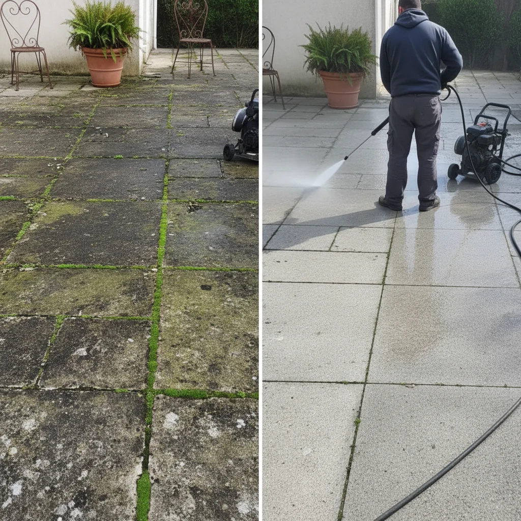 Nettoyage Terrasse Rennes — résultat professionnel